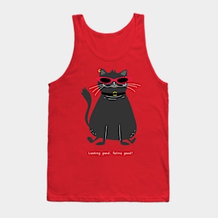 Looking good, feline good Tank Top